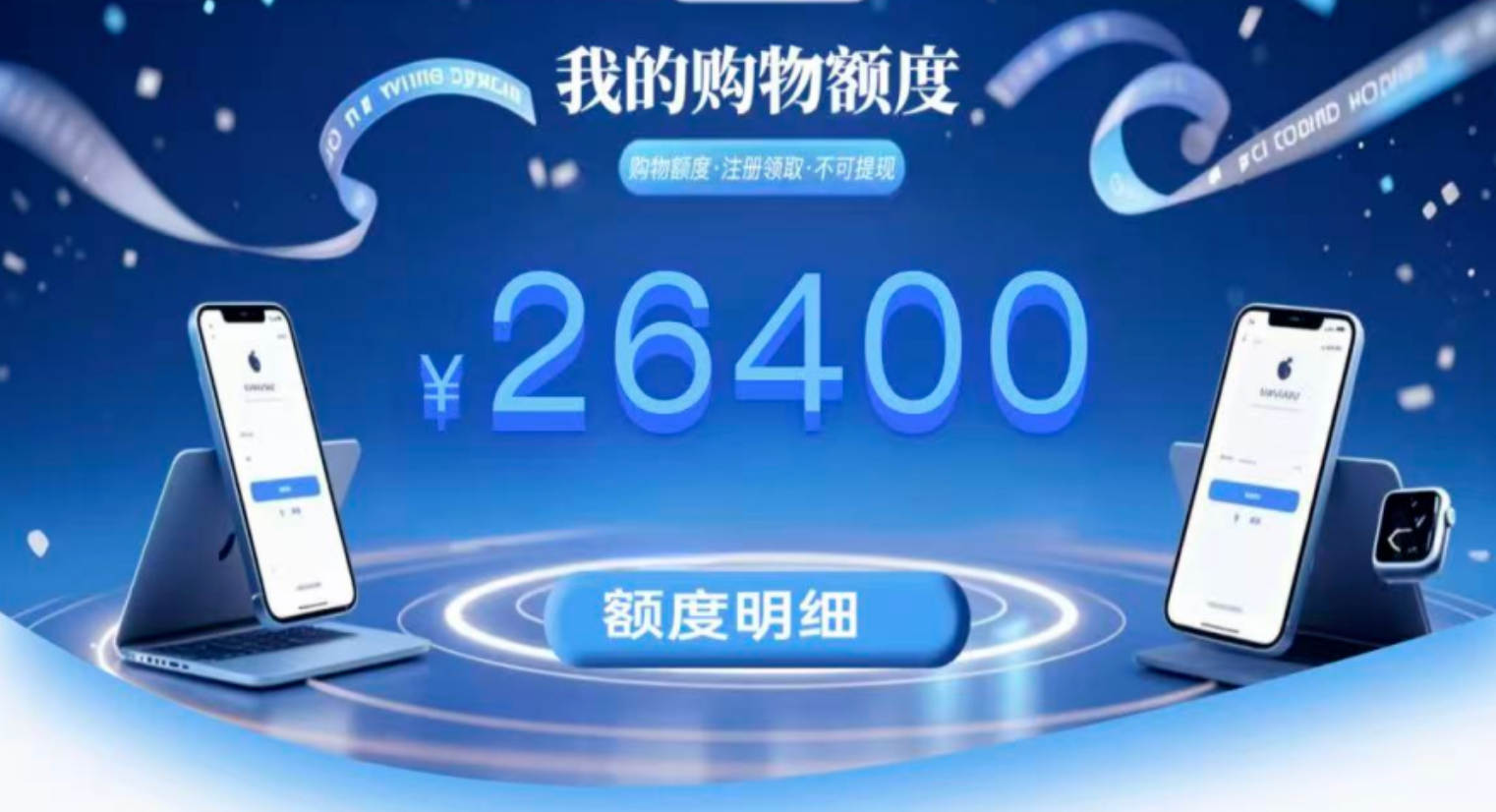 新金玉满堂购物商城 “先用后付” 0 元下单买手机 最近消费额度 2w + 的粉丝太多啦！